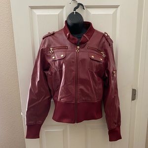 Raw Blue Bomber Jacket